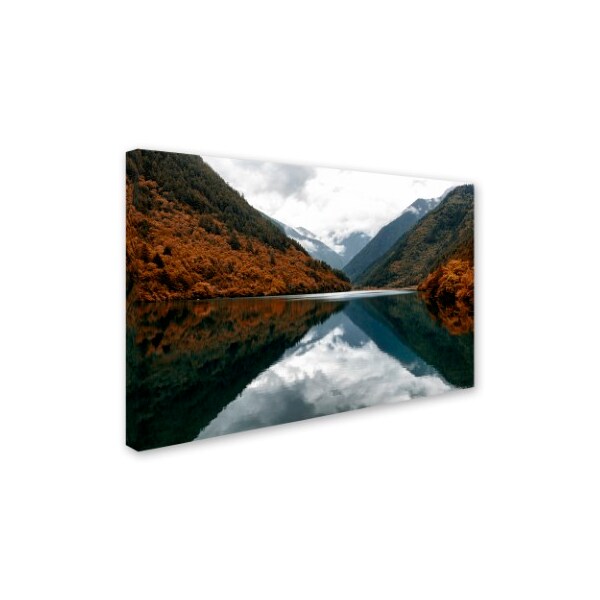 Philippe Hugonnard 'Mirror Lake' Canvas Art,30x47